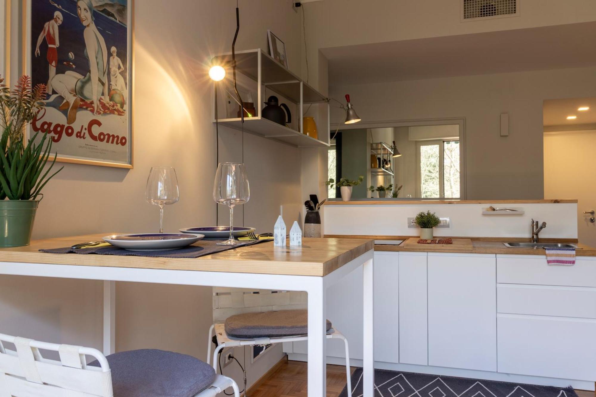 Cosy In The Park Apartment Como Exterior photo